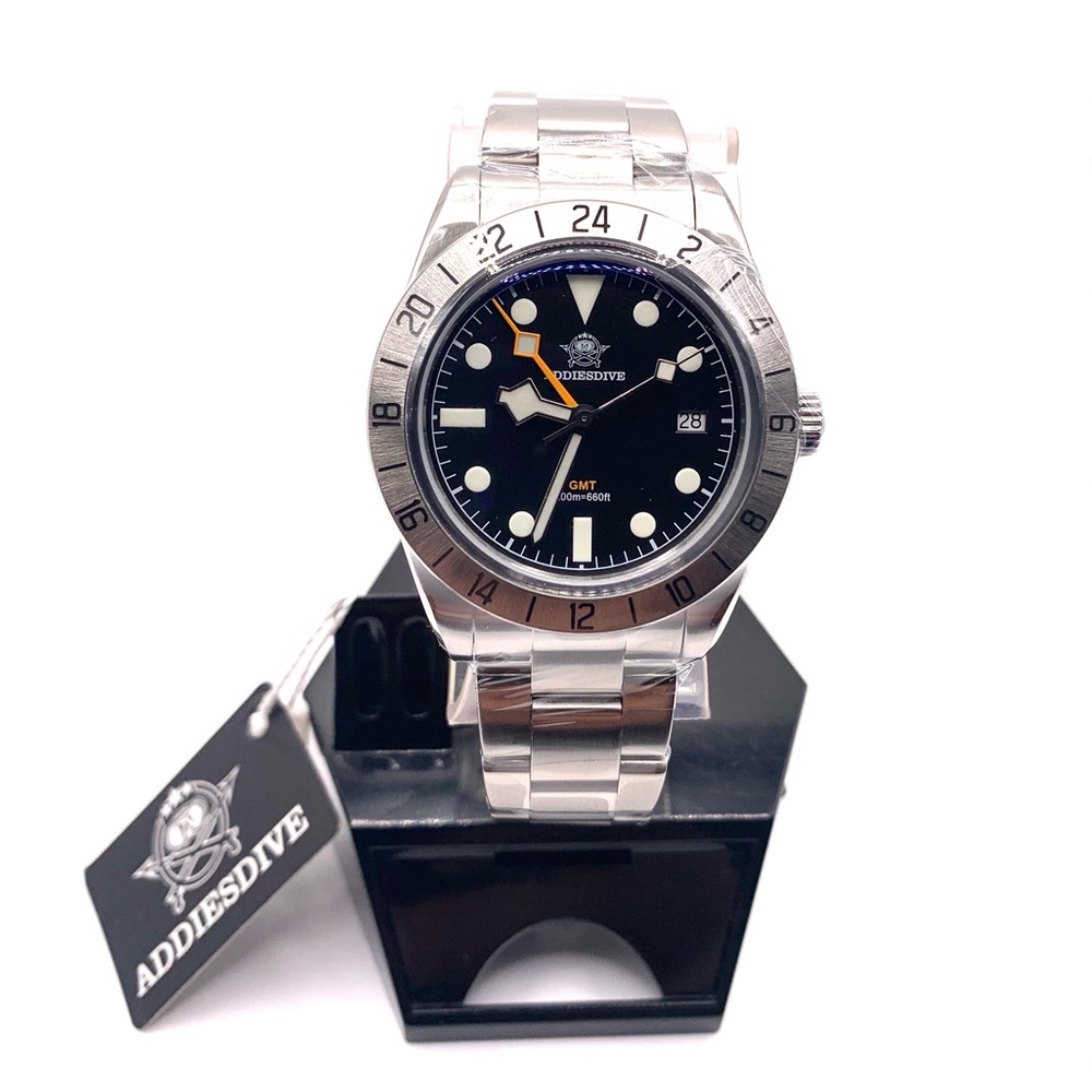 Addiesdive GMT Quartz Watch New Unworn